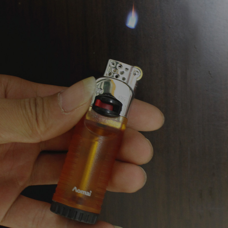 Creative Torch Floating Fire Flint Lighter Grinding Wheel Free Fire Butane Gas Lighter Inflatable Cigar Cigarette Lighter
Creative Torch Floating Fire Flint Lighter Grinding Wheel Free Fire Butane Gas Lighter Inflatable Cigar Cigarette Lighter