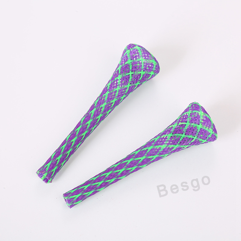 Retractable Funny Stick Cat Cats Teaser Wand Kitten Colorful Spring Tube Pet Action Interactive Toys Fidget Toy BC BH2863