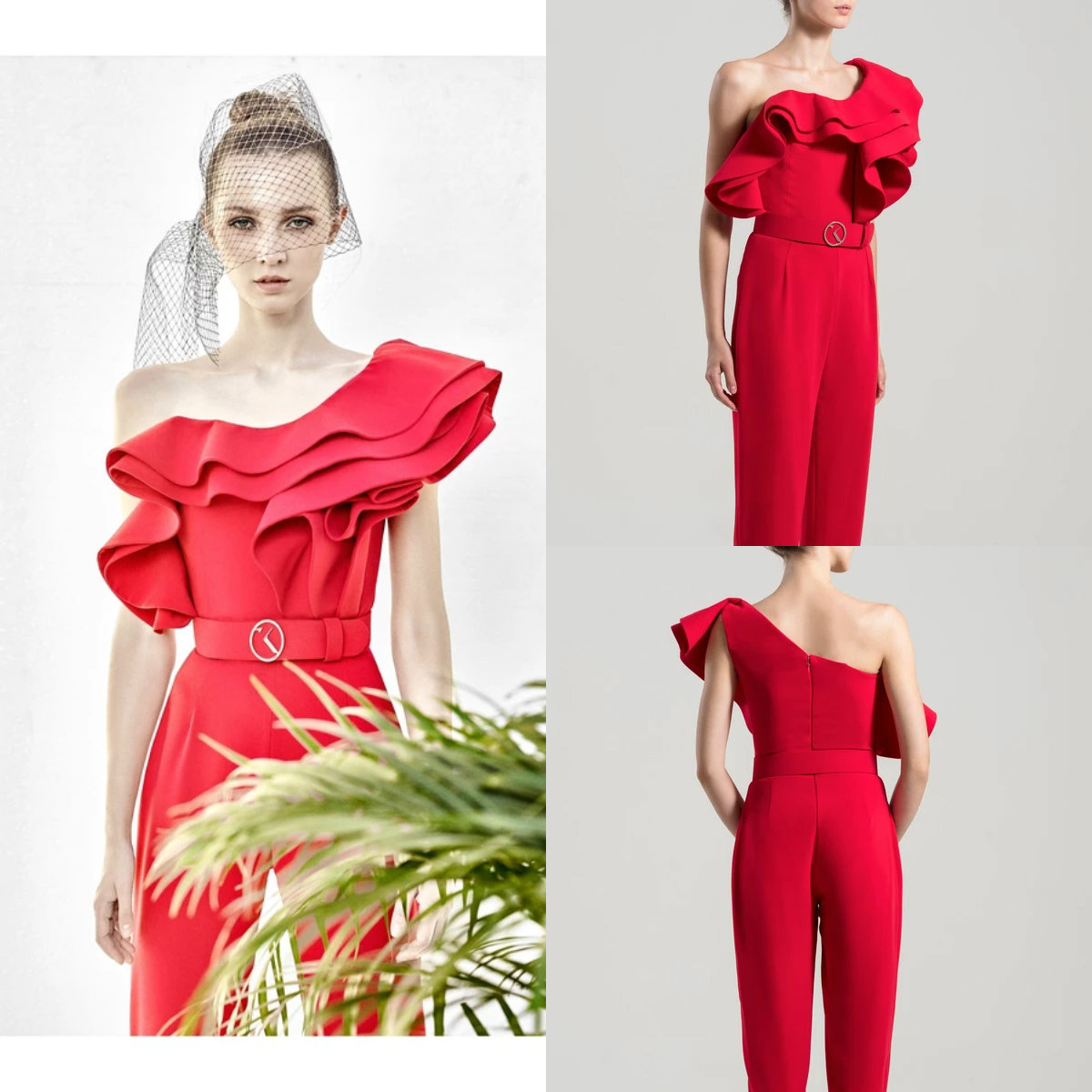 2020 One Shoulder Prom Jumpsuit Satin Ruffles Ankle Length Custom Made Simple Evening Dress Plus Size Designer Long Formal Gowns, Grape
2020 One Shoulder Prom Jumpsuit Satin Ruffles Ankle Length Custom Made Simple Evening Dress Plus Size Designer Long Formal Gowns, Grape