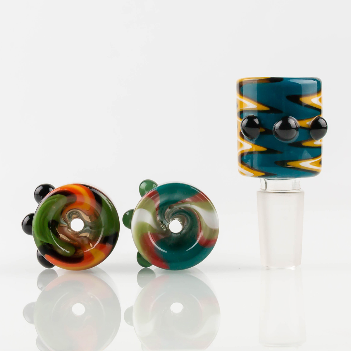 Colorful Smoking Accessories 14mm 18mm Male Glass Bowls Joint For water Bongs Oil Rigs quartz banger
Colorful Smoking Accessories 14mm 18mm Male Glass Bowls Joint For water Bongs Oil Rigs quartz banger