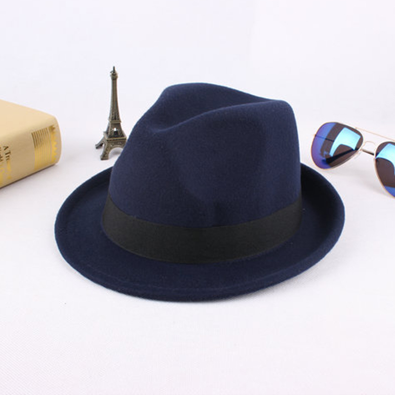 2018 New Spring Summer Unisex Structured Linen Fedora Hat Vintage Hats For Men Women Jazz Felt Hats Parent-Child Cap Panama Caps D19011102