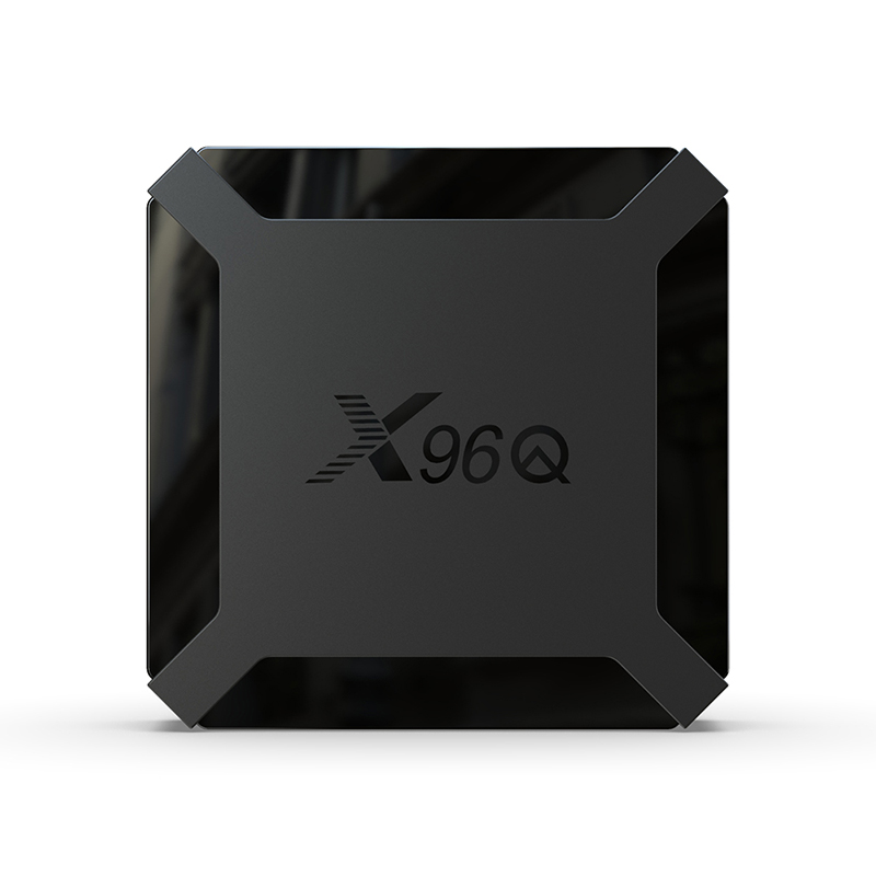 X96Q TV Box Android 10.0 Allwinner H313 2GB 16GB 2.4G Wifi 4K Smart TV Boxes Set Top Box Stock in France Local