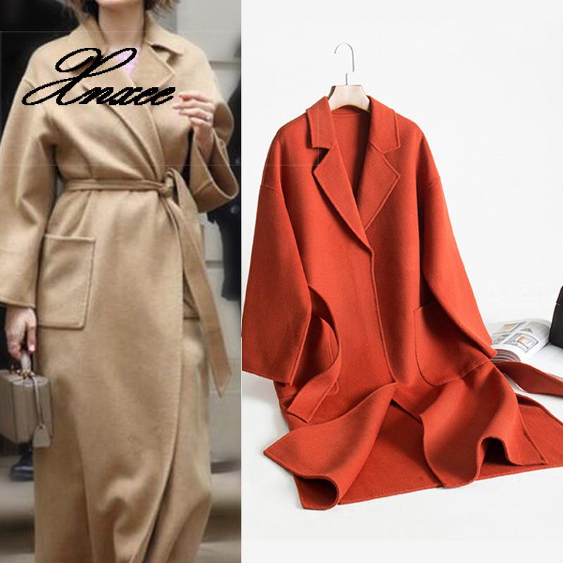 Xnxee Turn Down Collar Women Wool Coat With Belt Elegant Women Woolen Long Coat Winter Wool Jacket Pocket, Green
Xnxee Turn Down Collar Women Wool Coat With Belt Elegant Women Woolen Long Coat Winter Wool Jacket Pocket, Green