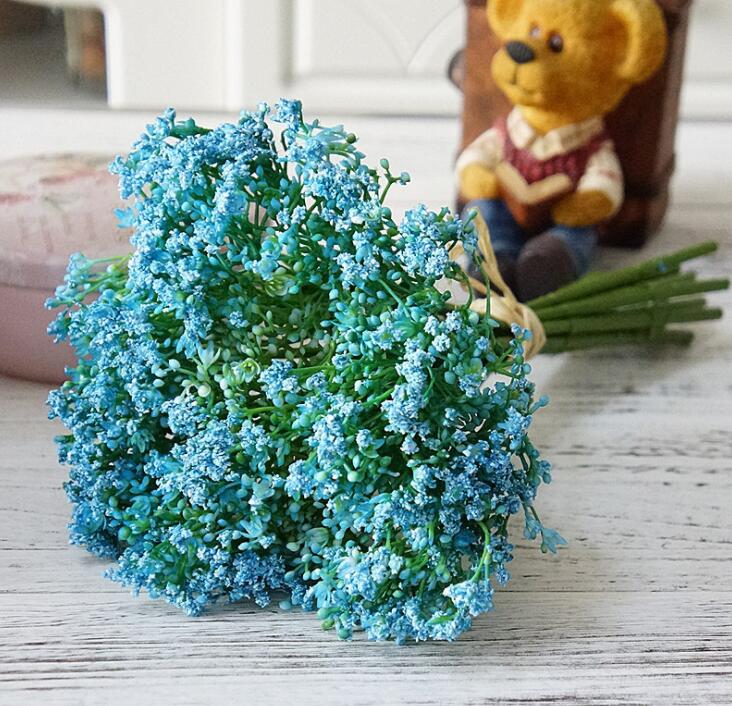 Artificial flowers baby's breath 16 pieces Gypsophila one bouquet Babysbreath Bouquet For Wedding Decorations wedding bouquet