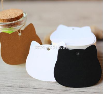 Cat Head Kraft Paper Tags Gift Wrap Labels DIY Wedding Birthday Note Blank Craft Gift Tag 5.2x6.5cm 300pcs/lot
Cat Head Kraft Paper Tags Gift Wrap Labels DIY Wedding Birthday Note Blank Craft Gift Tag 5.2x6.5cm 300pcs/lot