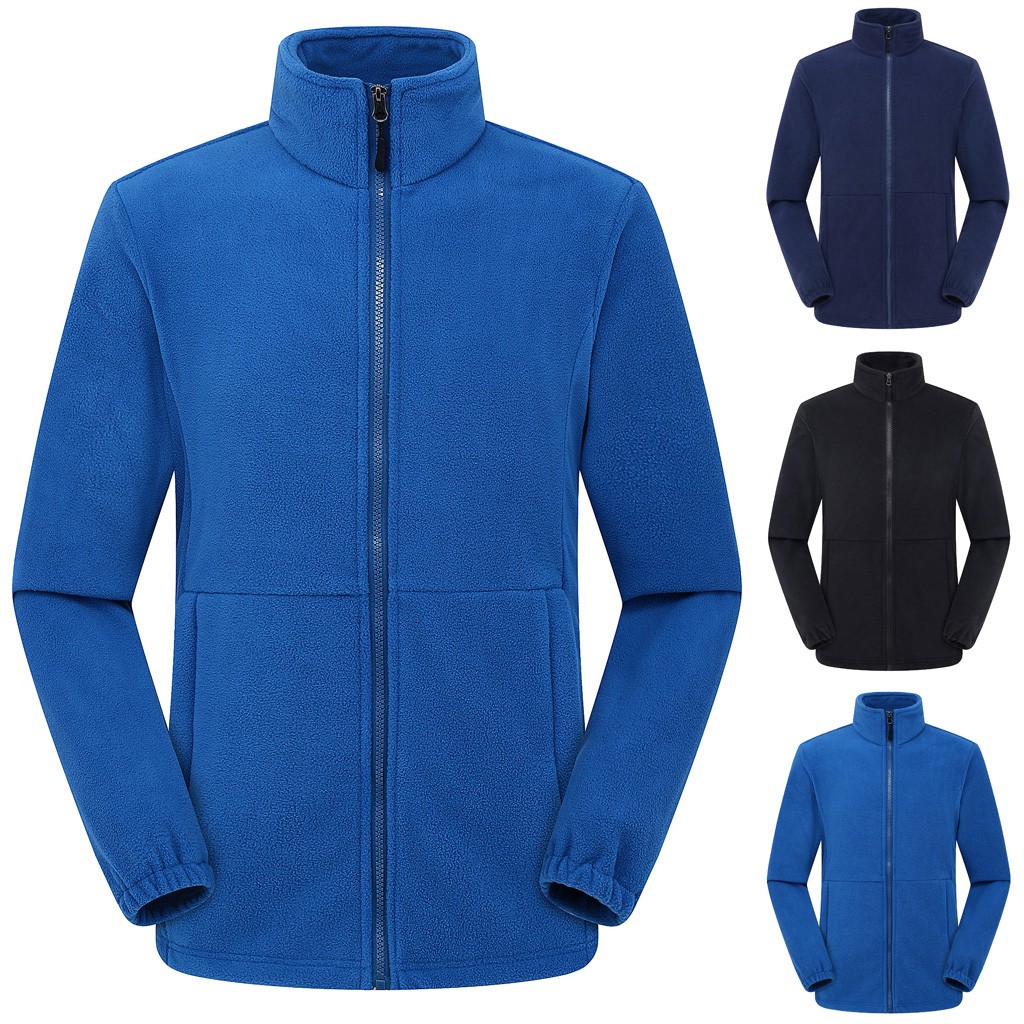 Chaqueta Hombre Warm Solid Zipper Stand Collar Long Sleeve Sport Outdoor Coat Outwear Camperas De Hombre 2019 Windbreaker New, Black
Chaqueta Hombre Warm Solid Zipper Stand Collar Long Sleeve Sport Outdoor Coat Outwear Camperas De Hombre 2019 Windbreaker New, Black