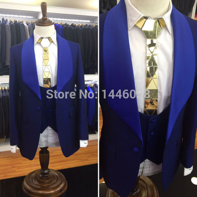 Handsome Groomsmen Royal Blue Groom Tuxedos Mens Wedding Dress Man Jacket Blazer Prom Dinner 3 Piece Suit(Jacket+Pants+Tie+Vest) A35, Same as image
Handsome Groomsmen Royal Blue Groom Tuxedos Mens Wedding Dress Man Jacket Blazer Prom Dinner 3 Piece Suit(Jacket+Pants+Tie+Vest) A35, Same as image