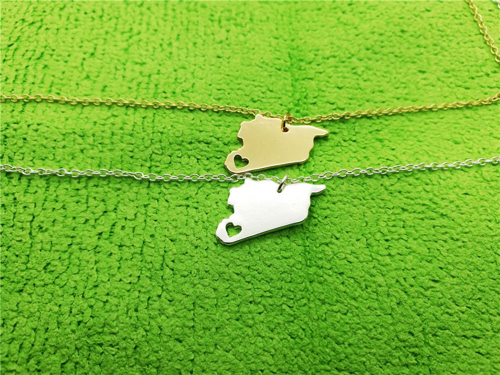 30PCS Asian Country Map Syria Necklace Charm Pendant Syrians Pride I Heart Love Capital of Syria Damascus City Necklaces for Souvenir Gift
30PCS Asian Country Map Syria Necklace Charm Pendant Syrians Pride I Heart Love Capital of Syria Damascus City Necklaces for Souvenir Gift