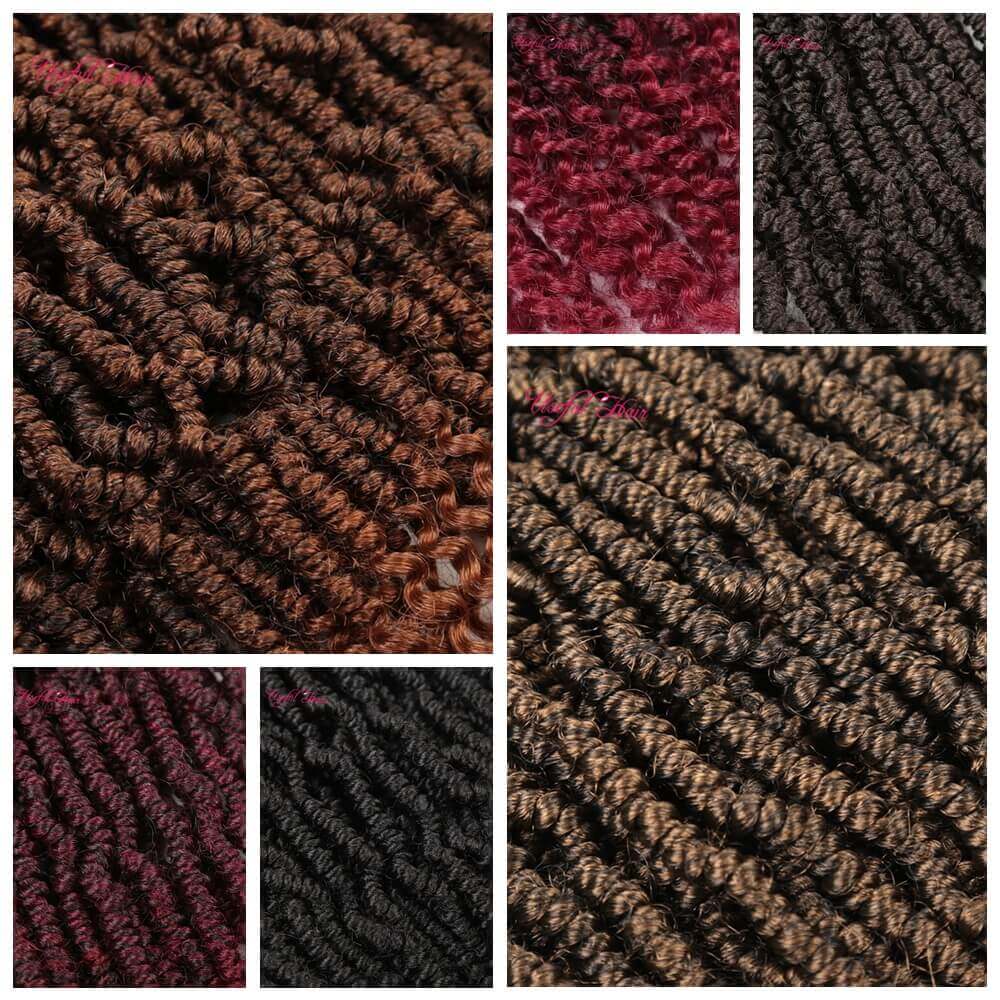 18inch Pre-twisted Passion Twist Hair high quality Ombre Bomb Twist Pre Looped Braid Crochet Braiding Synthetic Crochet Hair Extension, 1b+30
18inch Pre-twisted Passion Twist Hair high quality Ombre Bomb Twist Pre Looped Braid Crochet Braiding Synthetic Crochet Hair Extension, 1b+30