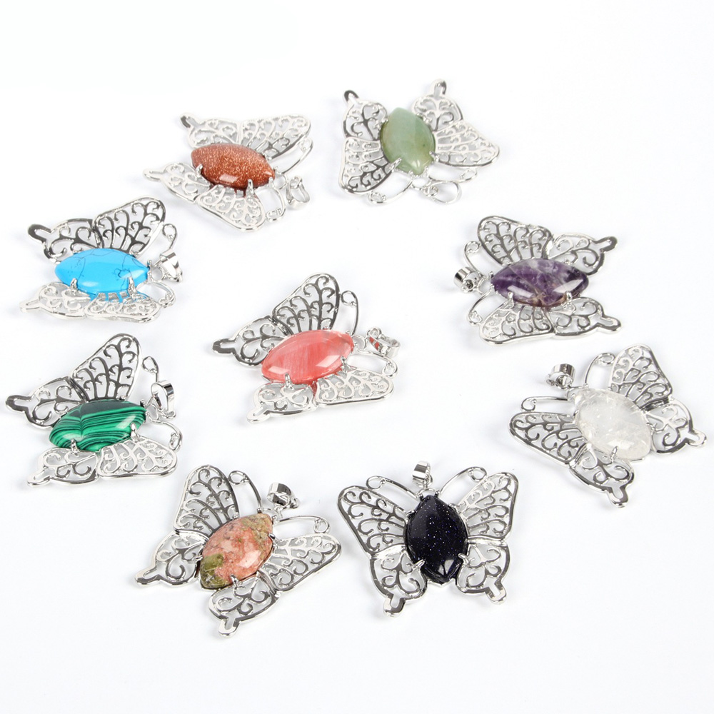 NEW Luckyshine 12 pcs 1 Lot Butterfly Pendants Natural Moonstone Amethyst Jasper Moonstone Pendants Silver Unisex Jewelry Necklace Pendant
NEW Luckyshine 12 pcs 1 Lot Butterfly Pendants Natural Moonstone Amethyst Jasper Moonstone Pendants Silver Unisex Jewelry Necklace Pendant