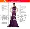 2020 New Arrival Pink Prom Dress Cheap Long Evening Dress with Half lace sleeves beading Formal Evening Dresses Vestidos De Festa