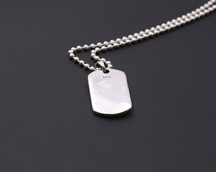 925 sterling silver handmade designer jewelry American European antique silver heart and crown necklace pendants for men