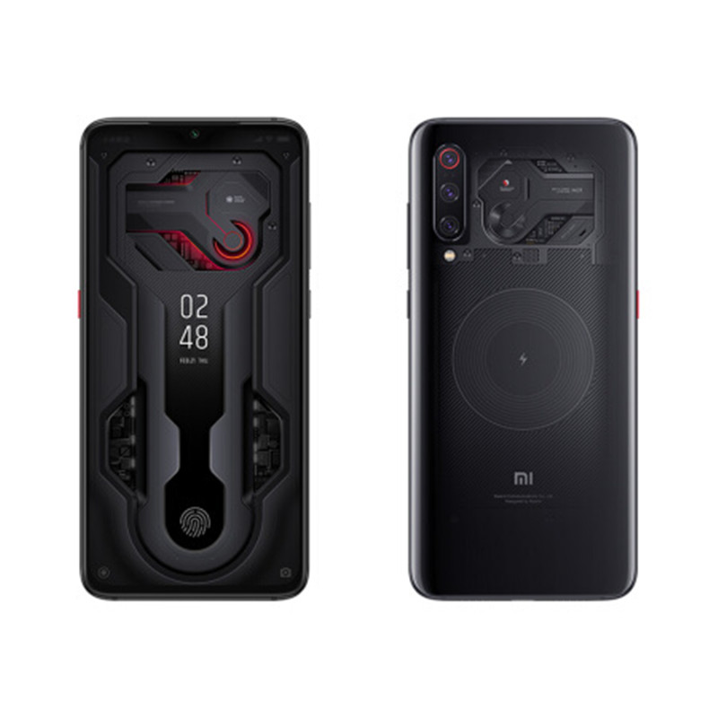 Original Xiaomi Mi 9 Mi9 Transparent 4G LTE Cell Phone 8GB RAM 256GB ROM Snapdragon 855 Octa Core Android 6.39" AMOLED Full Screen 48MP Fingerpri