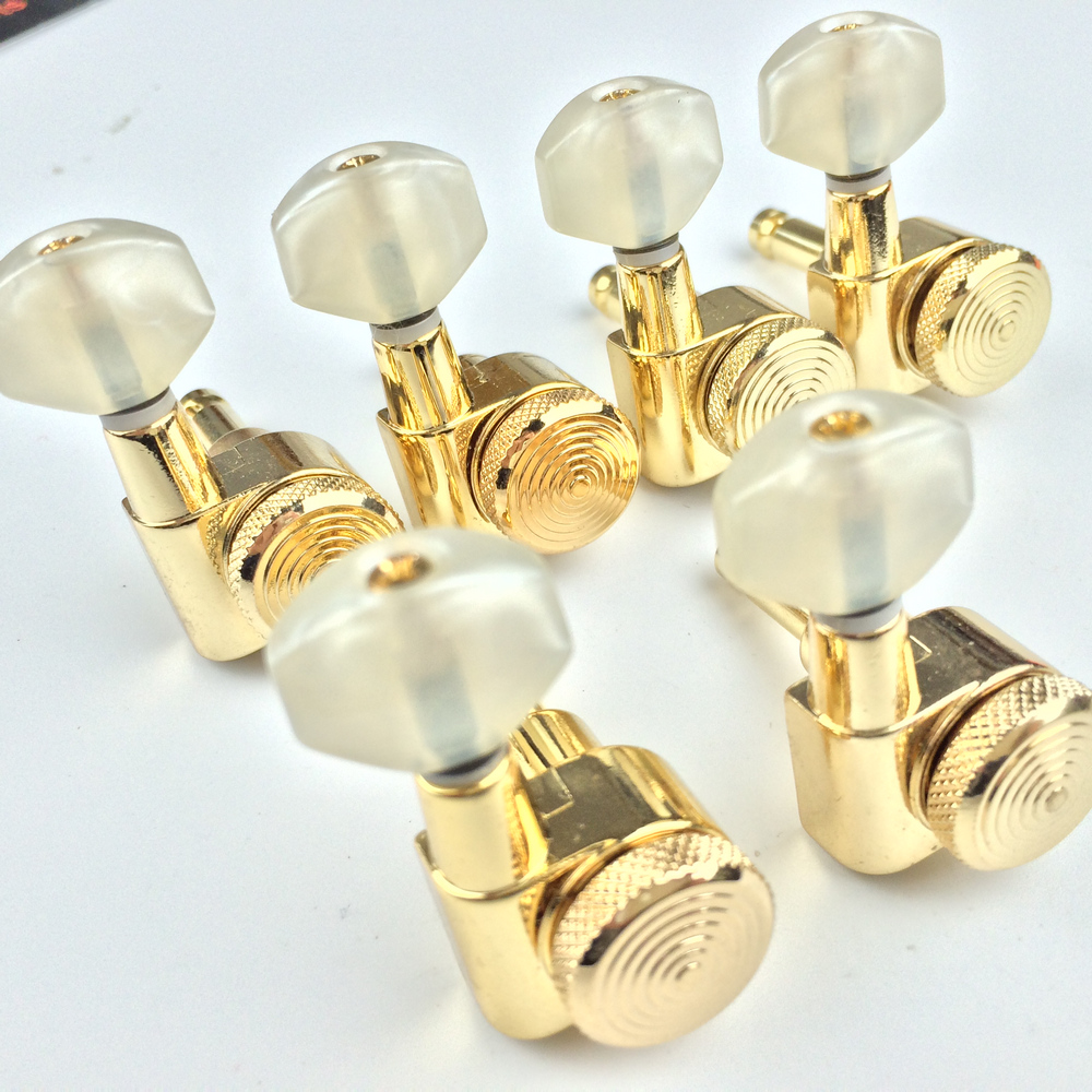 Gold Guitar Locking Tuners Electric Guitar Machine Heads Tuners JN07SP Lock Tuning Pegs With packaging