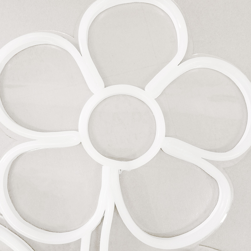 Lovely Flower Sign Bar KTV Home Bedroom wall decoration handmade neon light 12 V Super Bright