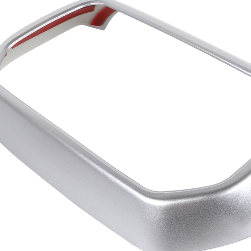 Car Rear Exhaust Vent Decorative Cover Silver For Jeep Wrangler JL 2018 Factory Outlet High Quatlity Auto Internal Accessories