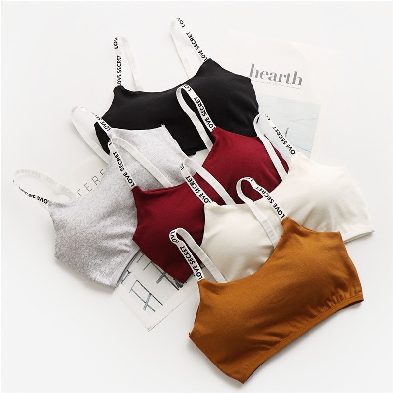 Letter Sports Bra Beautiful Back Bralette Padded Push Up Yoga Bra Fitness Sports Top Brassiere Female Sport Yoga Underwear, Black
Letter Sports Bra Beautiful Back Bralette Padded Push Up Yoga Bra Fitness Sports Top Brassiere Female Sport Yoga Underwear, Black