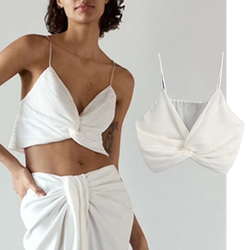 Withered ins blogger high street knitted pleated spaghetti strapless blouse women blusas mujer de moda 2020 shirt womens tops, Black
Withered ins blogger high street knitted pleated spaghetti strapless blouse women blusas mujer de moda 2020 shirt womens tops, Black