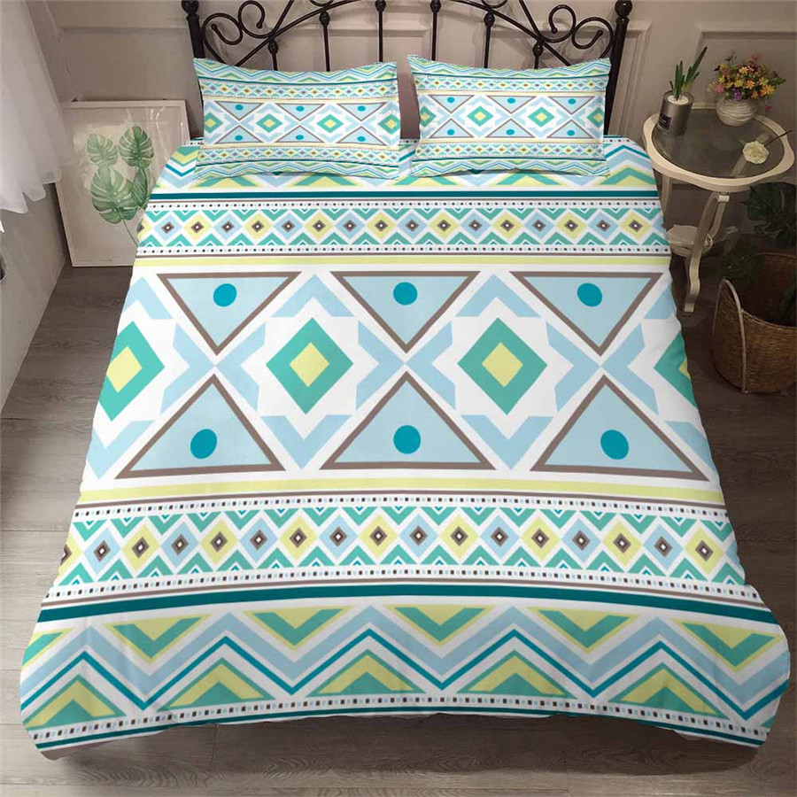 HELENGILI 3D Bedding Set Geometric Print Duvet Cover Set Bedcloth with Pillowcase Bed Home Textiles #YC-61, As pic
HELENGILI 3D Bedding Set Geometric Print Duvet Cover Set Bedcloth with Pillowcase Bed Home Textiles #YC-61, As pic