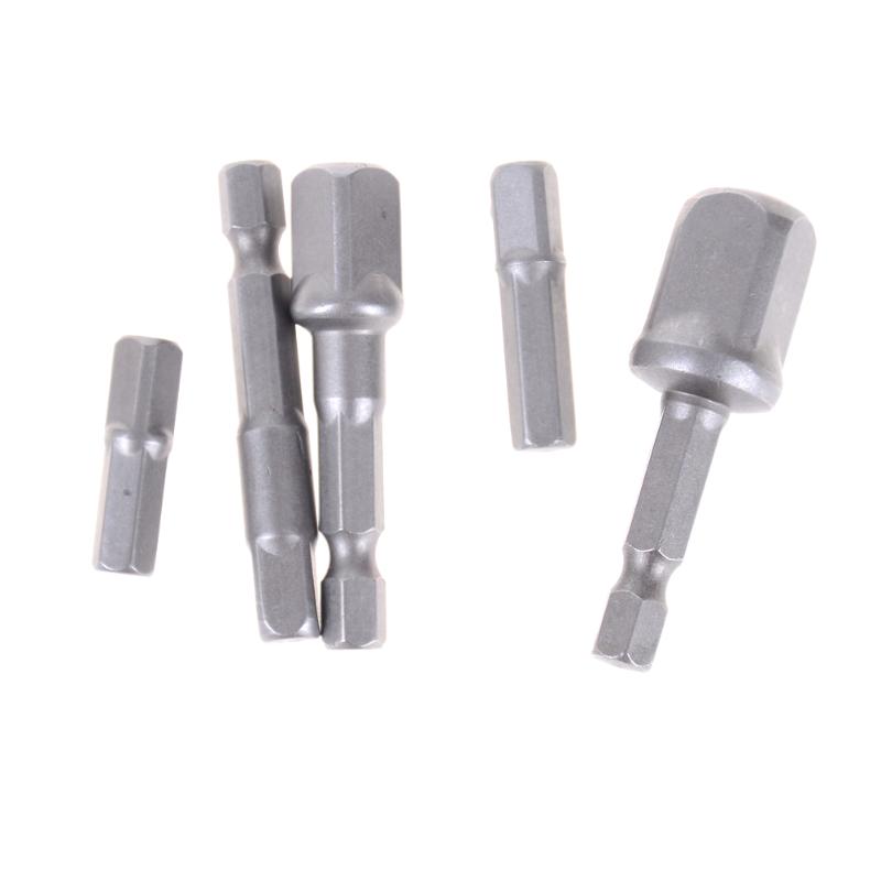 5Pcs Hex Drill Nut Driver Power Shank 1/4" 3/8" 1/2" Connecting Rod Head Extension Drill Bits Bar Wrench Socket Adapte Bits Set
5Pcs Hex Drill Nut Driver Power Shank 1/4" 3/8" 1/2" Connecting Rod Head Extension Drill Bits Bar Wrench Socket Adapte Bits Set