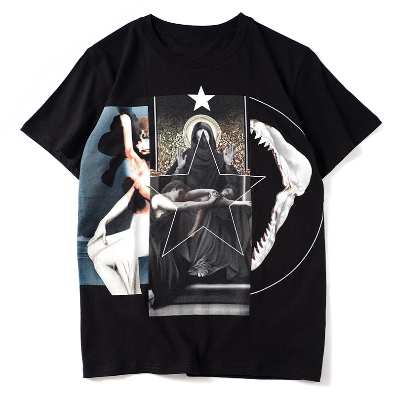 Fashion Mens Designer T Shirt Fashion 3D Animal Printing High Quality Casual Short Sleeve Men Women Hip Hop Summer Tees Size S-XXL, Style#02
Fashion Mens Designer T Shirt Fashion 3D Animal Printing High Quality Casual Short Sleeve Men Women Hip Hop Summer Tees Size S-XXL, Style#02