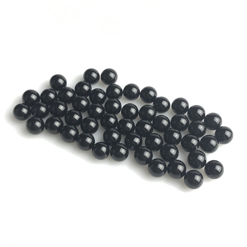 New Black SiO2 Terp Pearl Ball Insert with 6mm Cyclone Spinning Terp Tops Nail Pearls for Domeless Quartz Banger Nail