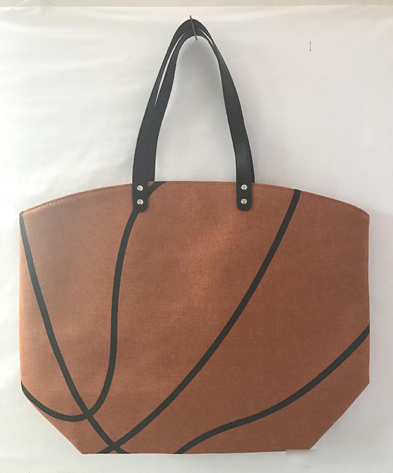 Handbags Canvas Bag Baseball Sports Bags backpack Casual Softball Bag Football Soccer Basketball Cotton Canvas Tote Bag
