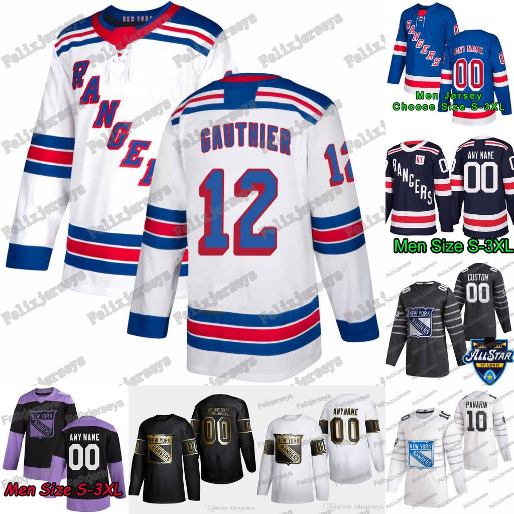 12 Julien Gauthier 2020 New Rangers Brendan Lemieux Artemi Panarin Ryan Strome Kaapo Kakko Mika Zibanejad DeAngelo Pavel Buchnevich Jersey, 2019 black gold men: size s-3xl
12 Julien Gauthier 2020 New Rangers Brendan Lemieux Artemi Panarin Ryan Strome Kaapo Kakko Mika Zibanejad DeAngelo Pavel Buchnevich Jersey, 2019 black gold men: size s-3xl