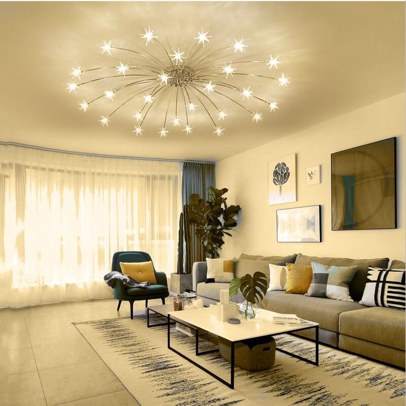 Modern Ceiling led crystal Lights Shade lamparas de techo Light Ceiling Metal Ceiling Lamps Bedroom lights