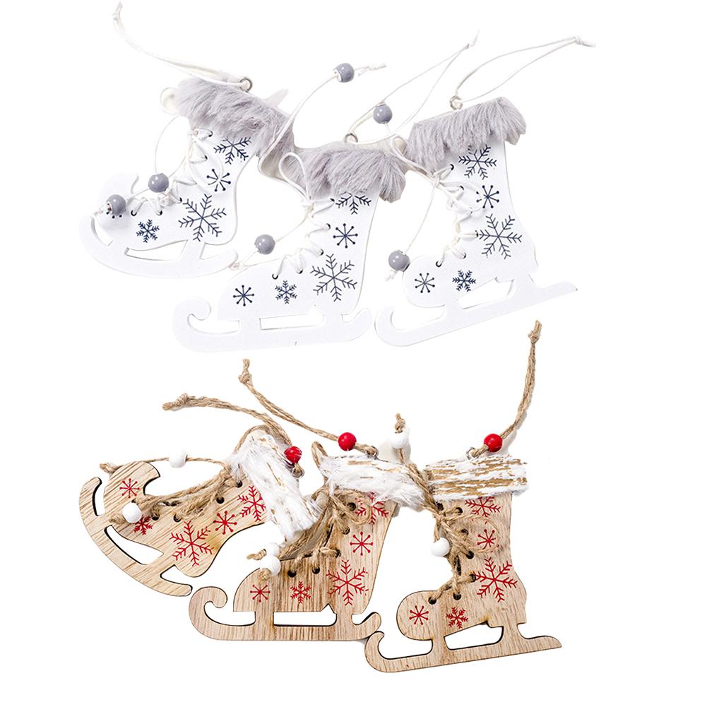 2020 New 3Pcs/lot Innovative Christmas Skates Christmas Tree Painted Skates Ski Shoes Wooden Decorative Pendant Party Supplies
2020 New 3Pcs/lot Innovative Christmas Skates Christmas Tree Painted Skates Ski Shoes Wooden Decorative Pendant Party Supplies