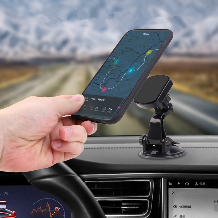 Hands Free Suction Cup Magnet Phone Holder in Car Dashboard Windshield Mount with 360 Degree Rotation
Hands Free Suction Cup Magnet Phone Holder in Car Dashboard Windshield Mount with 360 Degree Rotation