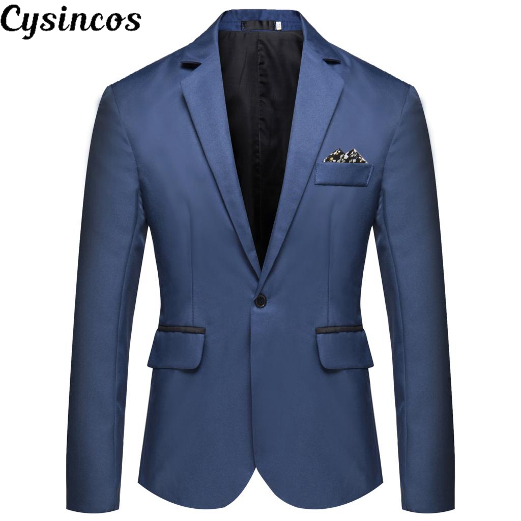 CYSINCOS Quality Brand Men Blazers 2019 Autumn Men's Tuxedos For Formal Occasions Coat Male Custom Men's Business Blazers, Color 8
CYSINCOS Quality Brand Men Blazers 2019 Autumn Men's Tuxedos For Formal Occasions Coat Male Custom Men's Business Blazers, Color 8