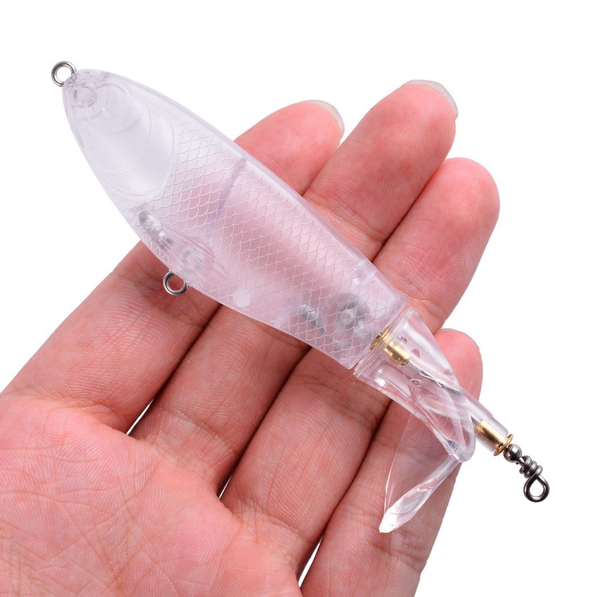 New Embryo Blank Body Propeller Popper bait 14.8g 10.4cm Unpainted/painted Topwater Swimming Rotate Tractor Bait
New Embryo Blank Body Propeller Popper bait 14.8g 10.4cm Unpainted/painted Topwater Swimming Rotate Tractor Bait