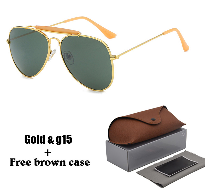 Luxury-High quality Pilot Sunglasses women men Brand Design Fashion Vintage Sport Driving Sun glasses uv400 Goggle With Retail box and case
Luxury-High quality Pilot Sunglasses women men Brand Design Fashion Vintage Sport Driving Sun glasses uv400 Goggle With Retail box and case