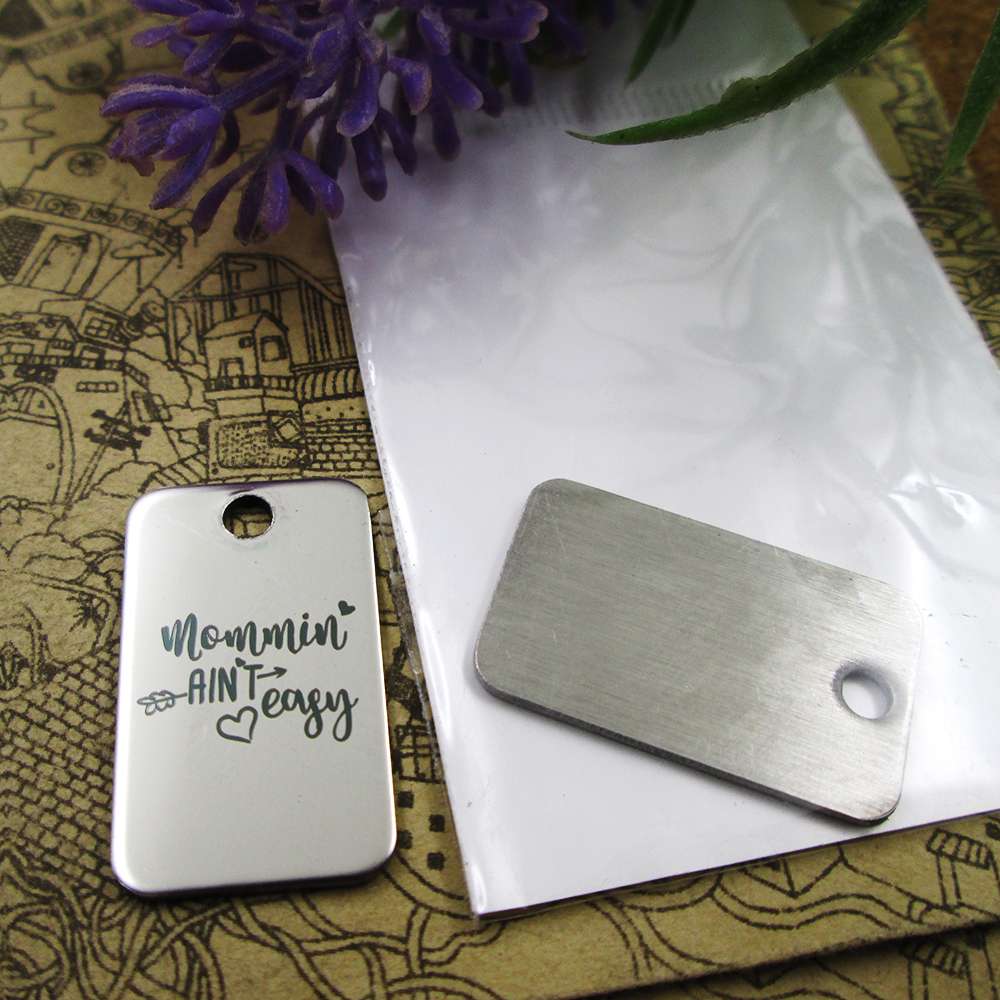 40pcs--"mommin aint easy"stainless steel charms more style for choosing DIY Charms pendants for necklace
40pcs--"mommin aint easy"stainless steel charms more style for choosing DIY Charms pendants for necklace