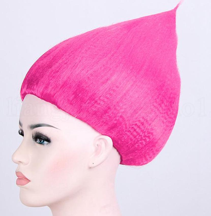 kids Trolls Wig Costume Cosplay Party Supplies Party Cosplay Wig Kid Cosplay Party Supplies Trolls wig KKA70916914614