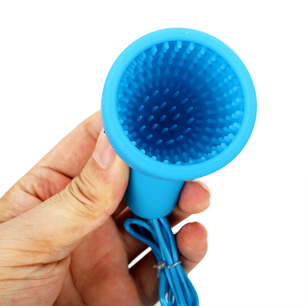 IKOKY Glans Vibrators Silicone Stamina Trainer Male Masturbator Cup 10-frequency Vibration Sex Toys For Men Male Erotic Y191011