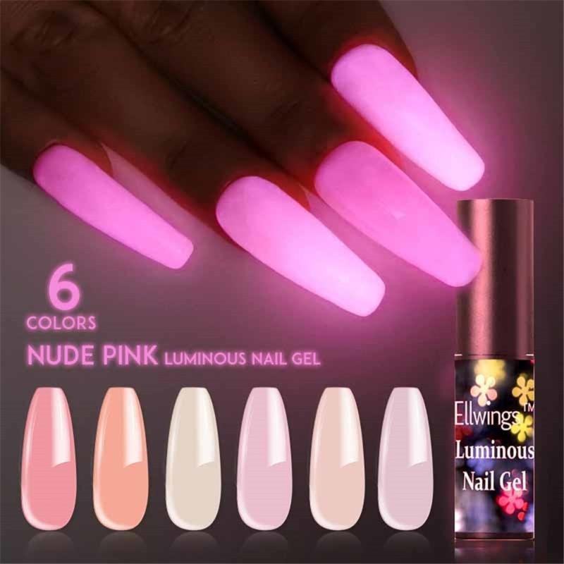 Fluorescent Nude Pink Glow In Dark UV Gel Nail Polish Luminous Nail Art DIY Soak Off LED Lamp Semi Permanent Nails Art Design, Yg20
Fluorescent Nude Pink Glow In Dark UV Gel Nail Polish Luminous Nail Art DIY Soak Off LED Lamp Semi Permanent Nails Art Design, Yg20