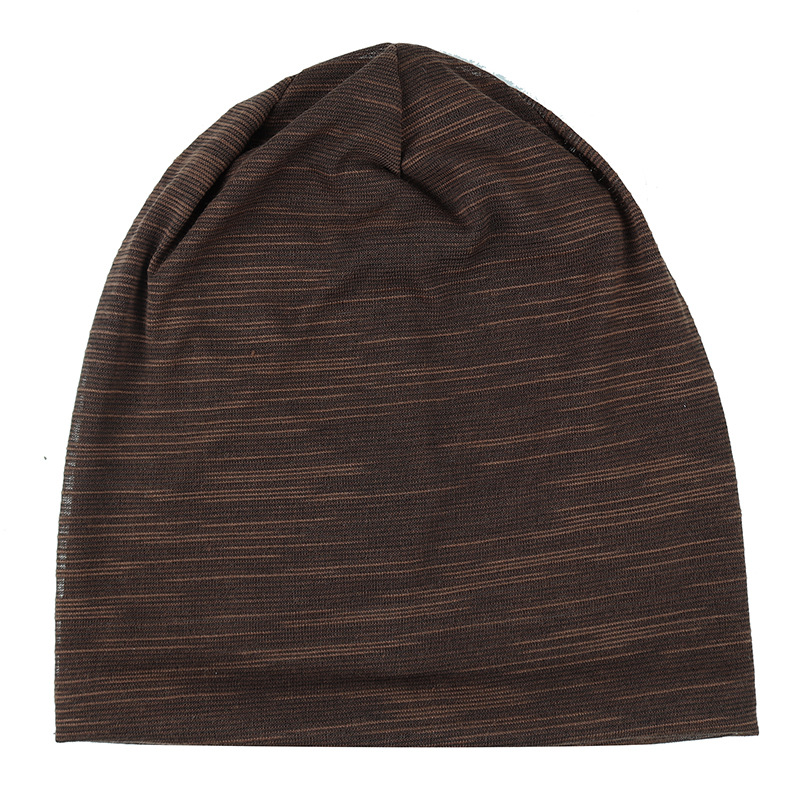 Winter Hats for Women Beanies Cotton Blended Hip Hop Caps Slouch Warm Hat Festival Unisex Turban Cap Solid Color Bonnet Hats K0358