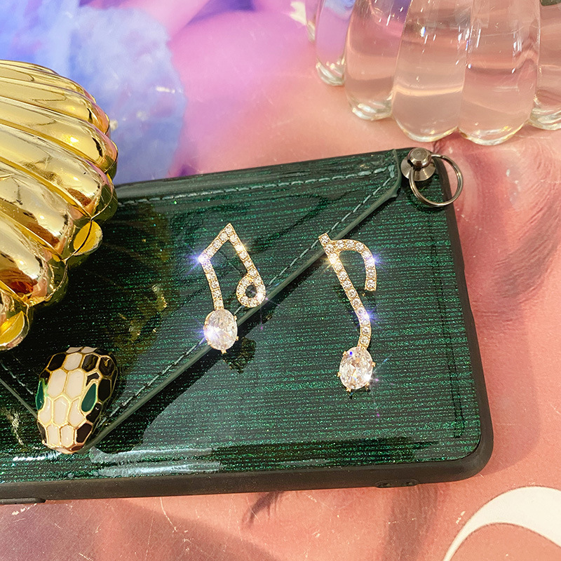Dangle & Chandelier Silver Needle Rhinestone Earrings Female Music Alphabet Elegant Fashion Jewelry Korean
Dangle & Chandelier Silver Needle Rhinestone Earrings Female Music Alphabet Elegant Fashion Jewelry Korean