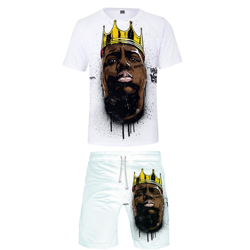 Notorious Biggie Two Pieces Set Biggie Smalls Rapper Hip Hop 3D Men 2 Piece Outfits Tops + Shorts Suit Boys Kids Casual Clothing, Dtdk-31
Notorious Biggie Two Pieces Set Biggie Smalls Rapper Hip Hop 3D Men 2 Piece Outfits Tops + Shorts Suit Boys Kids Casual Clothing, Dtdk-31