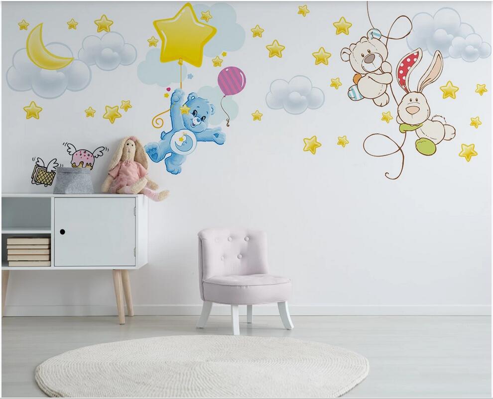 3d wallpaper custom photo Nordic modern minimalist hand-painted bear star children's room background home decor wall paper for walls 3 d, Non-woven
3d wallpaper custom photo Nordic modern minimalist hand-painted bear star children's room background home decor wall paper for walls 3 d, Non-woven