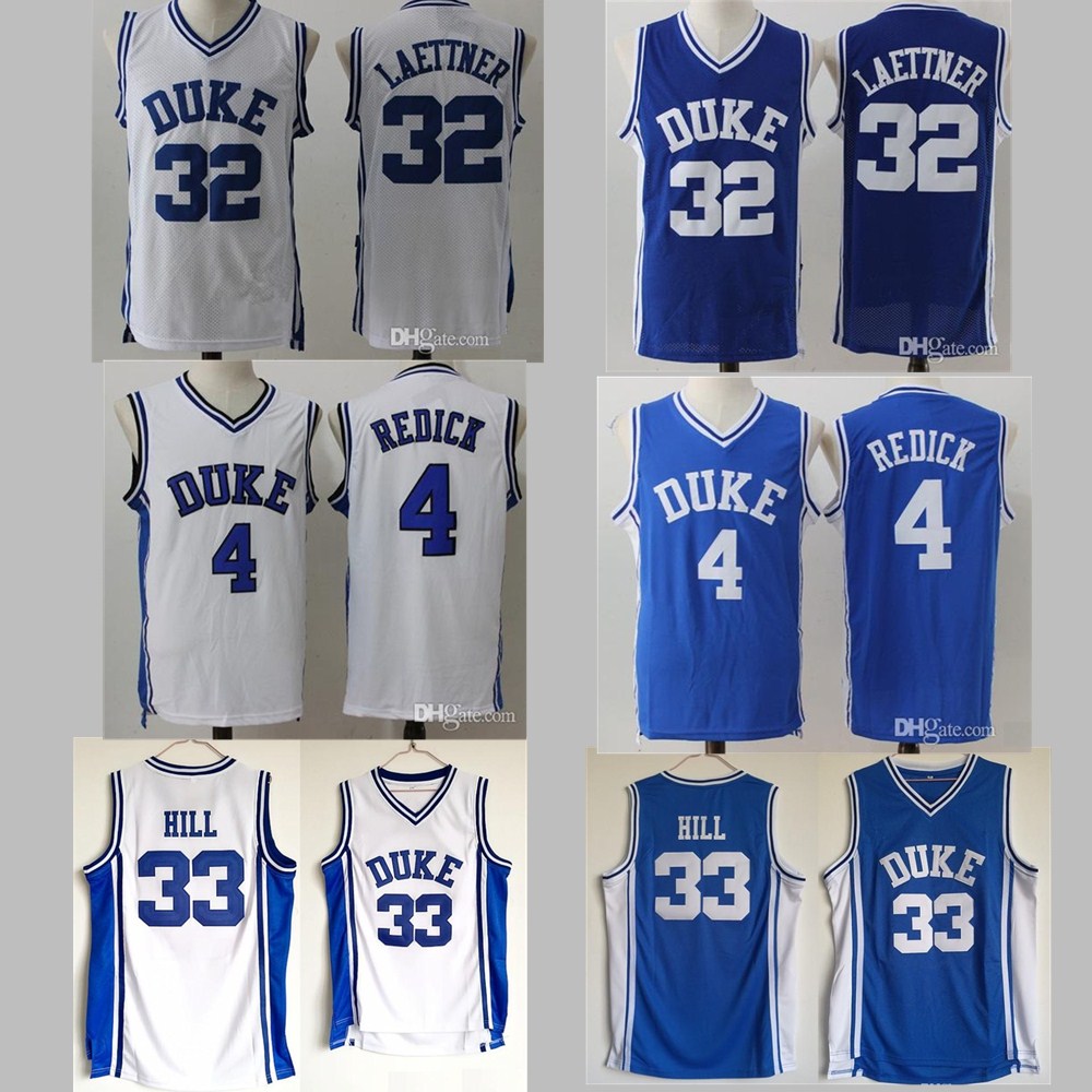 NCAA Men Duke Blue Devils Jersey 33 Grant Hill 4 JJ Redick 32 Christian Laettner blue white All Stitched College Basketball jerseys Cheap, Colour 8
NCAA Men Duke Blue Devils Jersey 33 Grant Hill 4 JJ Redick 32 Christian Laettner blue white All Stitched College Basketball jerseys Cheap, Colour 8