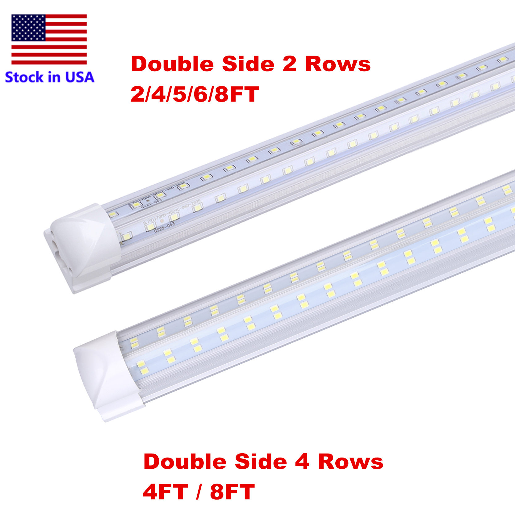 8FOOT Cooler Door LED 4 Rows 120W Integrated Tube 4FT 8FT T8 LED Tube Light V Shape Fluorescent Shop Lights Warehouse Lighting
8FOOT Cooler Door LED 4 Rows 120W Integrated Tube 4FT 8FT T8 LED Tube Light V Shape Fluorescent Shop Lights Warehouse Lighting