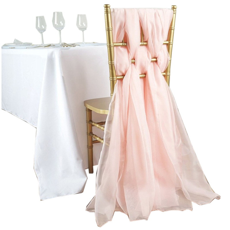 Romantic Wedding Chair Sashes White Ivory Celebration Birthday Party Event Chiavari Chair Decor Wedding Chair Sashes Bows 200*55 CM, Light yellow
Romantic Wedding Chair Sashes White Ivory Celebration Birthday Party Event Chiavari Chair Decor Wedding Chair Sashes Bows 200*55 CM, Light yellow