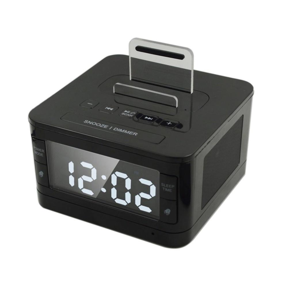 Bluetooth 4.2 Radio Alarm Clock Speaker With 2 USB Ports LED Digital Alarm Clock Home Decration Snooze Table
Bluetooth 4.2 Radio Alarm Clock Speaker With 2 USB Ports LED Digital Alarm Clock Home Decration Snooze Table