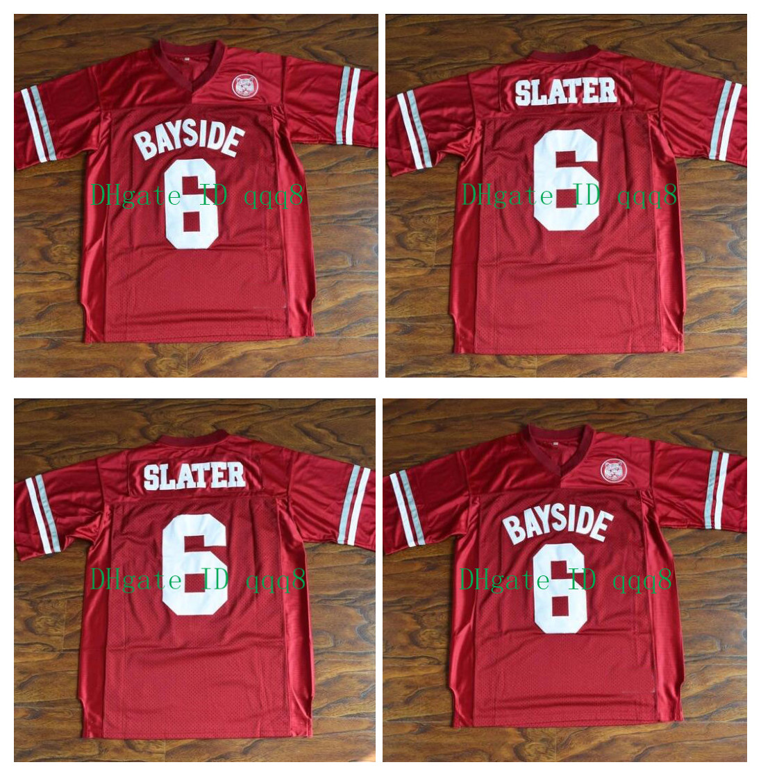Saved By The Bell AC Slater #6 Bayside Tigers Jersey MOVIE JERSEY Green Football Jersey Stitched Size S-XXXL, Red
Saved By The Bell AC Slater #6 Bayside Tigers Jersey MOVIE JERSEY Green Football Jersey Stitched Size S-XXXL, Red