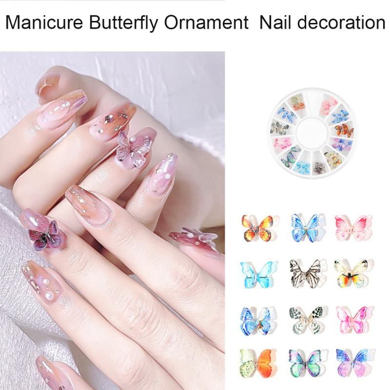 24 Pcs/Set Butterfly Nail Glitter Sequins Nail Art With 12g Drilling Glue DIY Art Crystal Rhinestone 3D
24 Pcs/Set Butterfly Nail Glitter Sequins Nail Art With 12g Drilling Glue DIY Art Crystal Rhinestone 3D