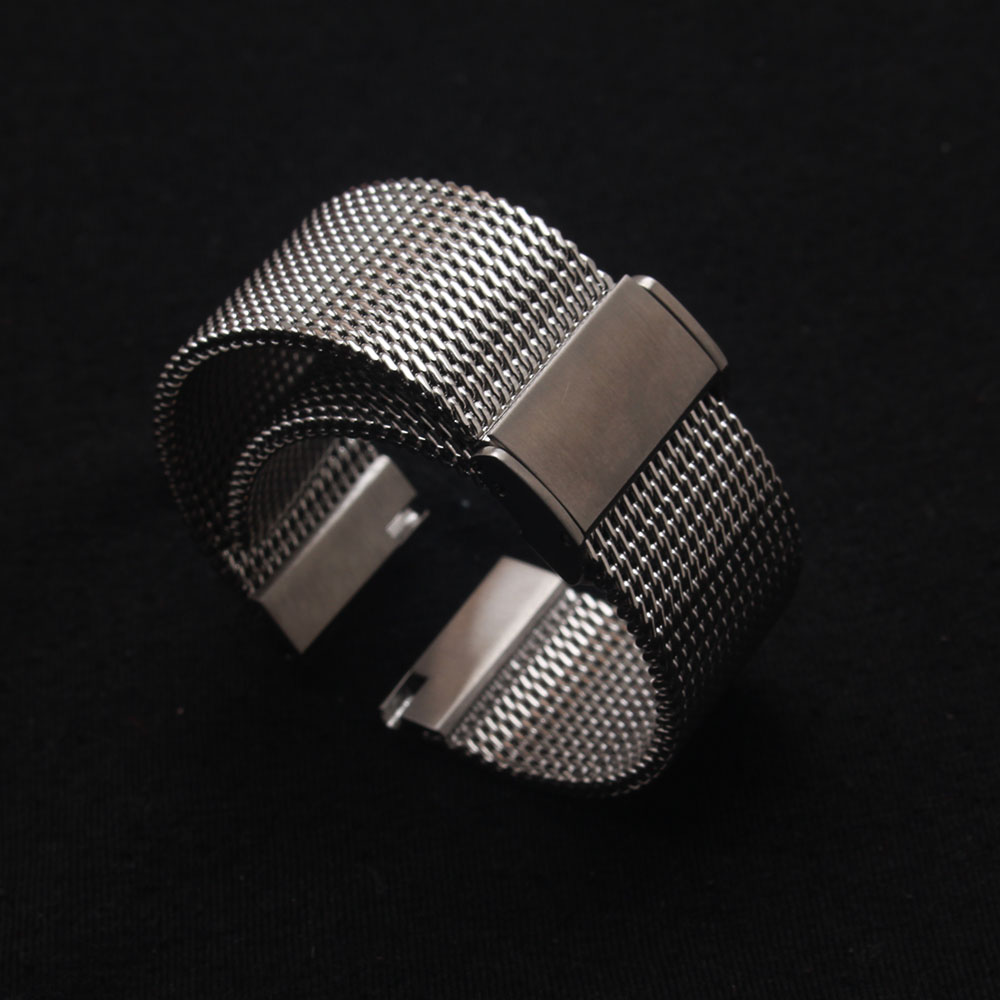 New High Quality Watchbands 18mm 20mm 21mm 22mm Stainless Steel Black Silver Watches Mesh Band Watch Bracelet Strap fit brands, Black;brown
New High Quality Watchbands 18mm 20mm 21mm 22mm Stainless Steel Black Silver Watches Mesh Band Watch Bracelet Strap fit brands, Black;brown