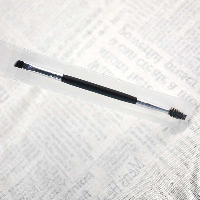 Makeup Eye Brow Eyebrow Brush 12# Synthetic Duo Makeup Brushes Double Eyebrow Brush Head Brushes Kit Pinceis Cepillo De Cejas